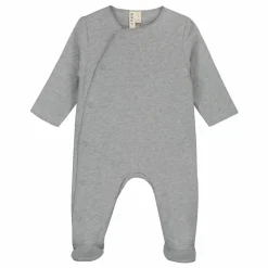 Pyjama Nouveau Né Coton Bio | Gris