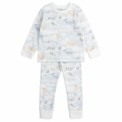 Pyjama Ours Coton Bio | Bleu