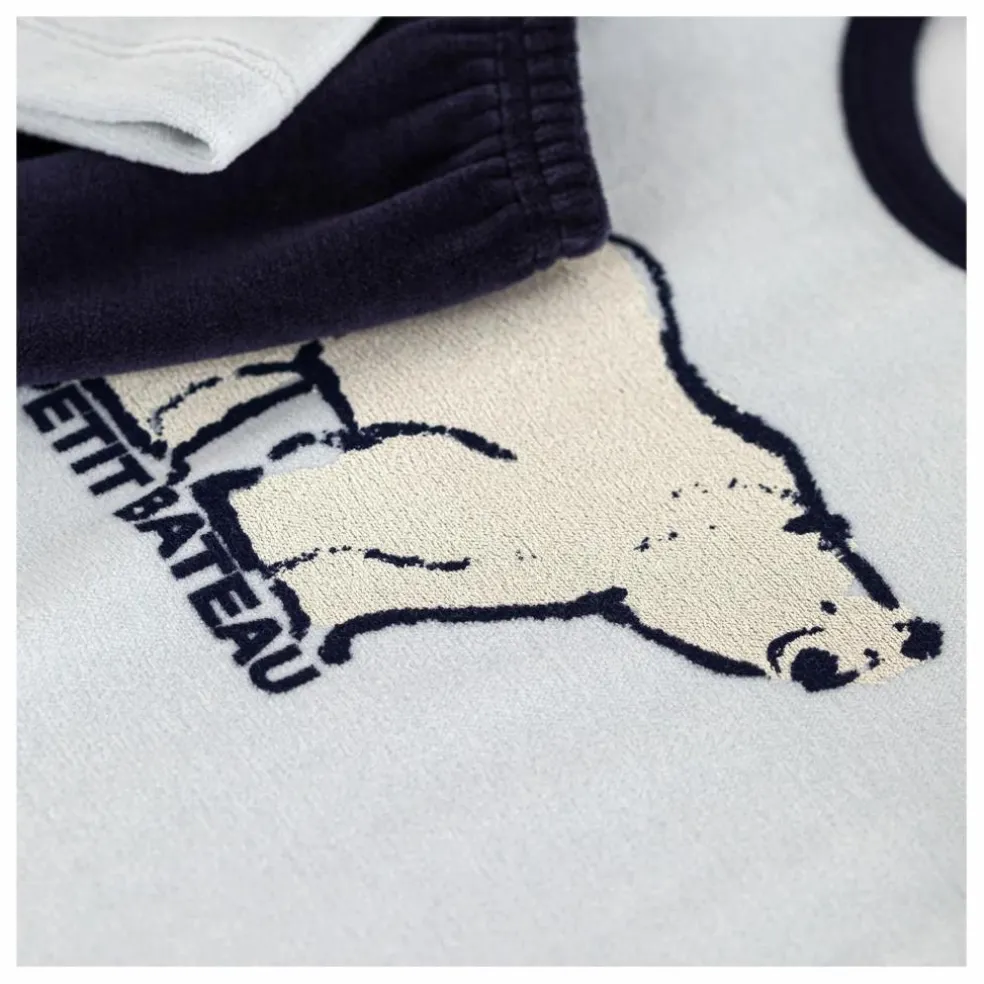 Pyjama Ours Coton Bio | Bleu