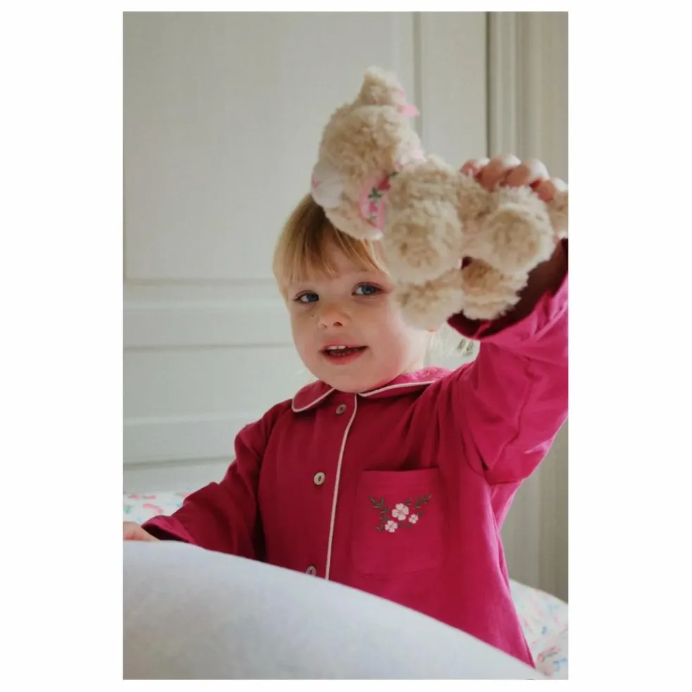 Pyjama Pio Coton Bio | Rose fuschia