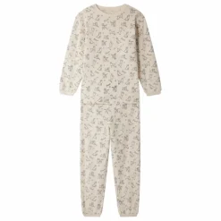 Pyjama Planet Coton Bio | Beige chiné
