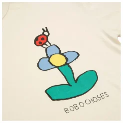 Pyjama Rayé Fleur Coton Bio | Rouge