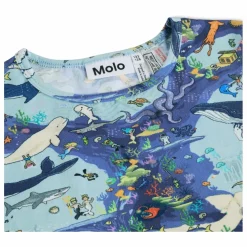 Pyjama Short Luvis Baleines Coton Bio | Bleu