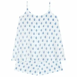 Pyjama Strappy Palm | Bleu