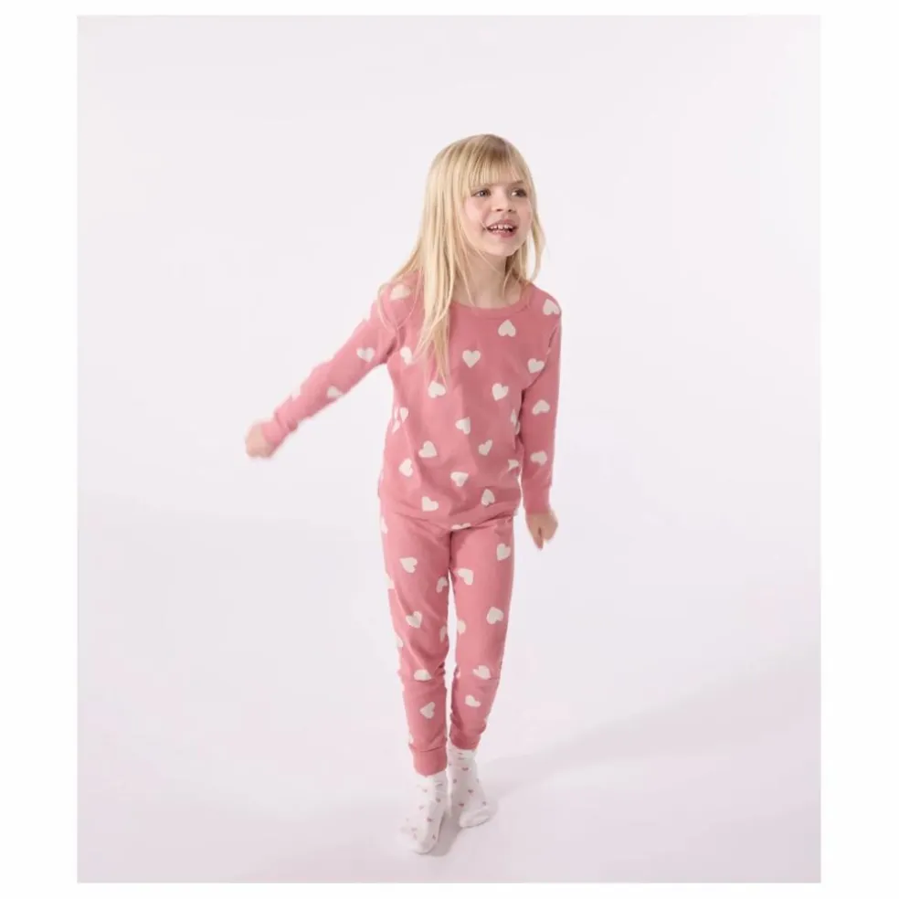 Pyjama Tacourt Coton Bio | Vieux Rose