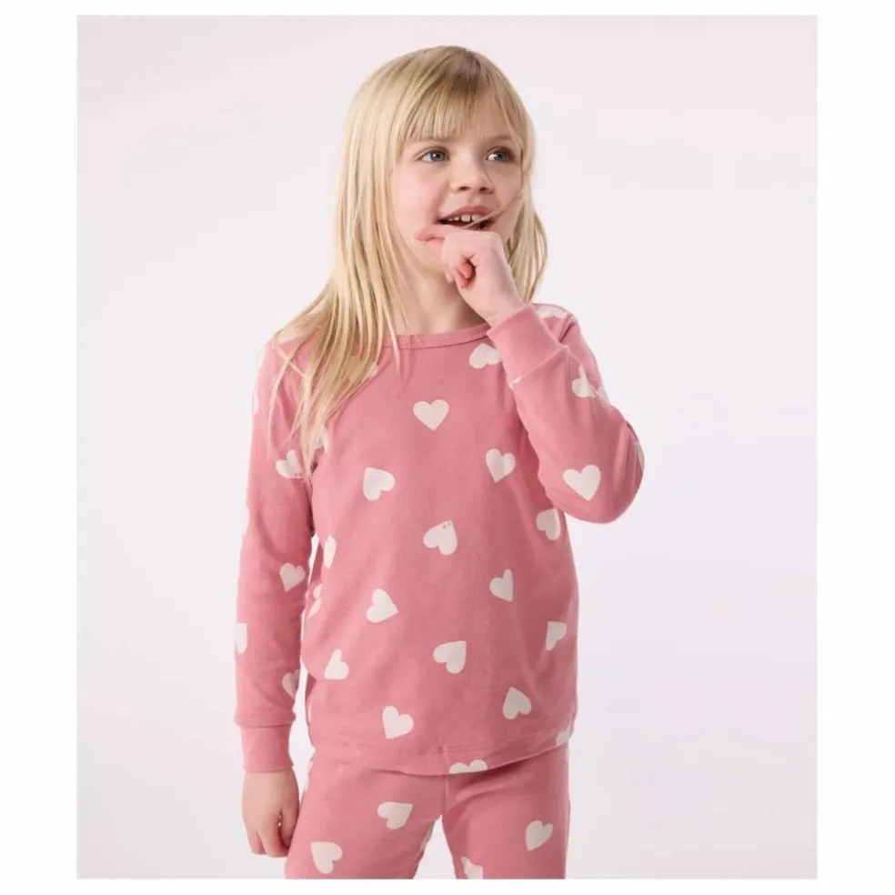 Pyjama Tacourt Coton Bio | Vieux Rose
