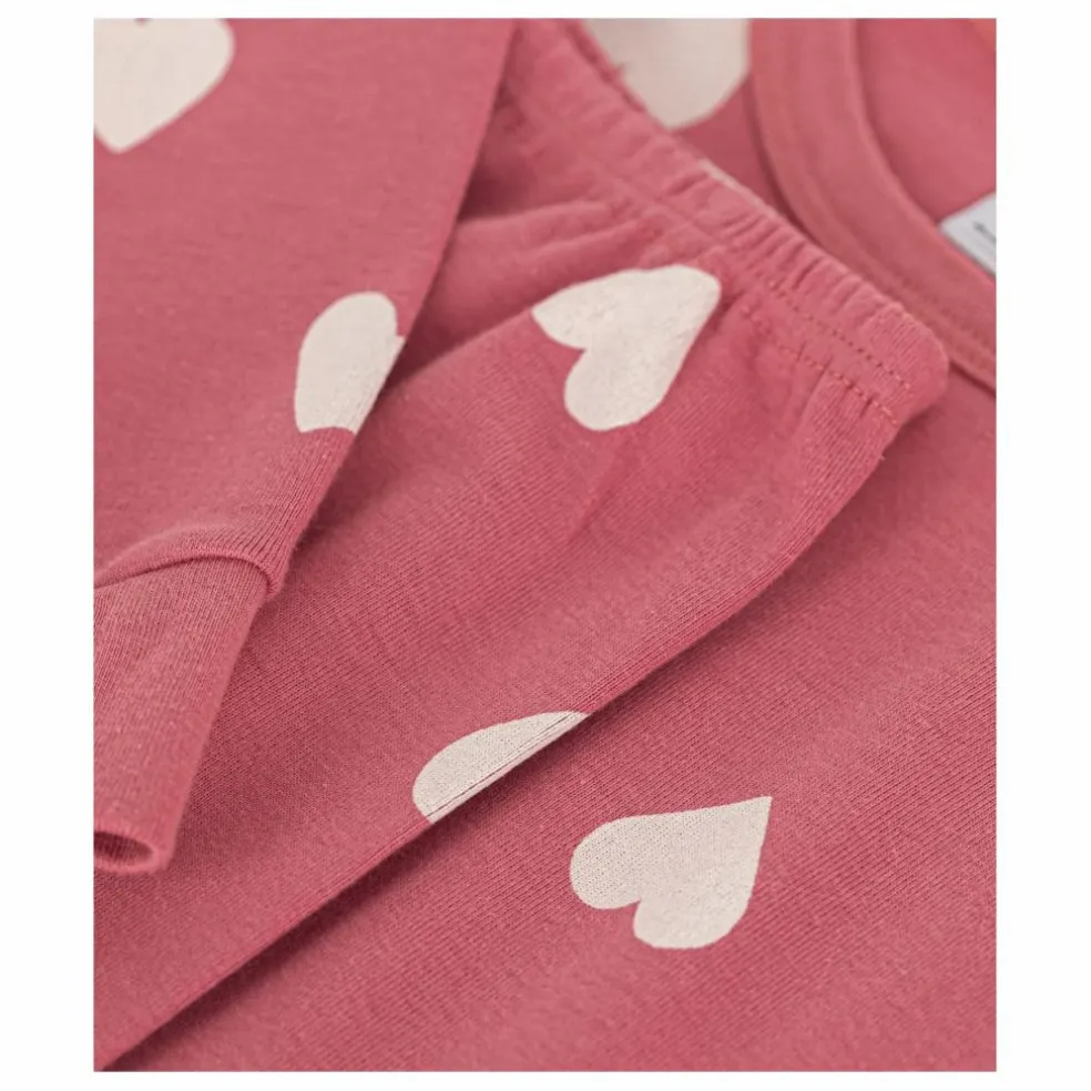 Pyjama Tacourt Coton Bio | Vieux Rose