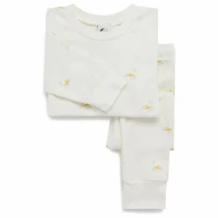 Pyjamas Canards Coton Bio | Ecru