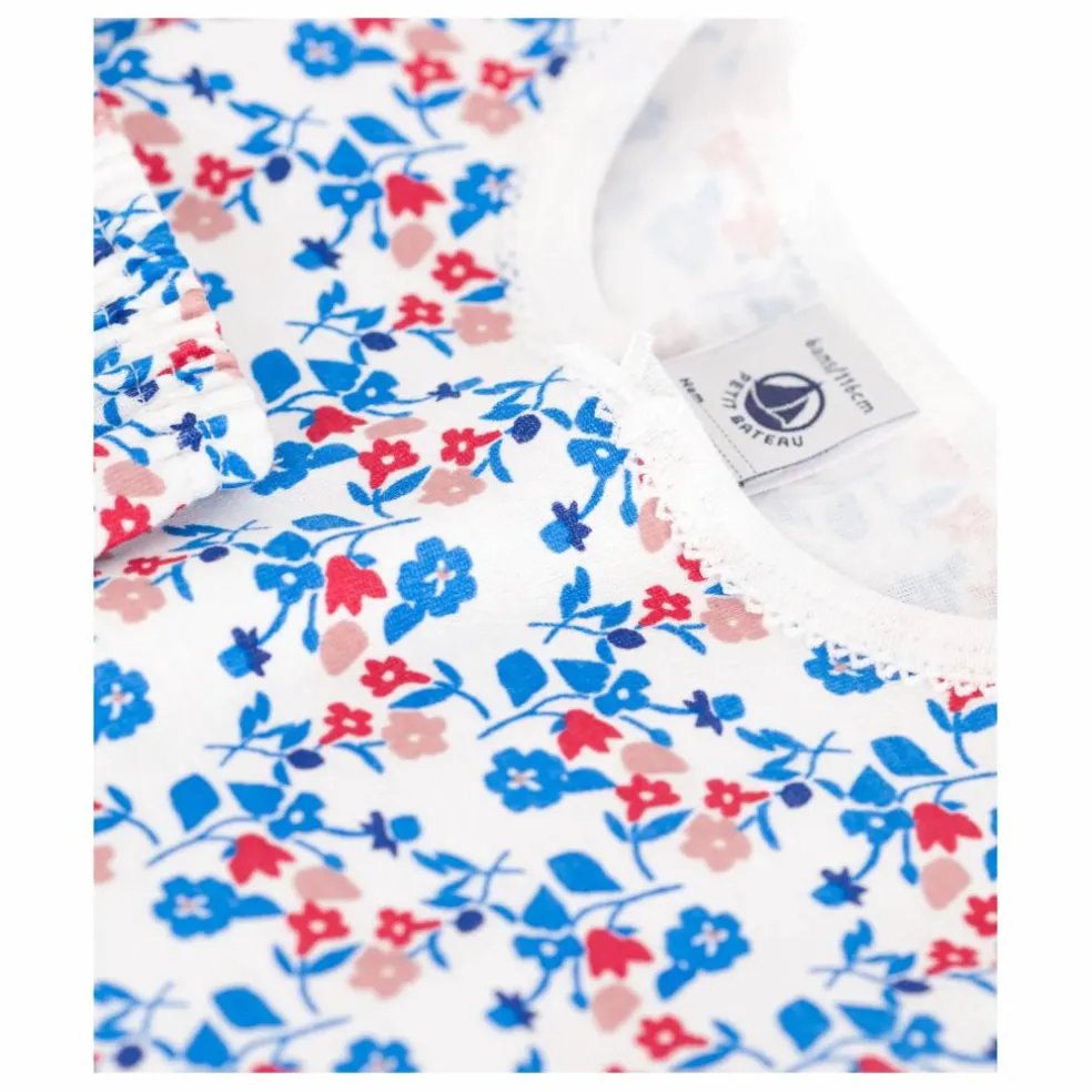 Pyjashort Bruni Snug Coton Bio | Blanc