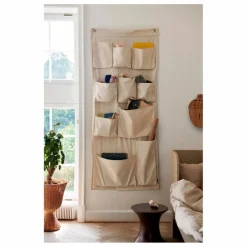 Rangement mural en coton XL | Blanc