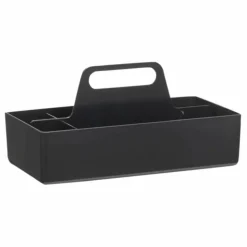 Rangement Toolbox en plastique recyclé - Arik Levy | Noir