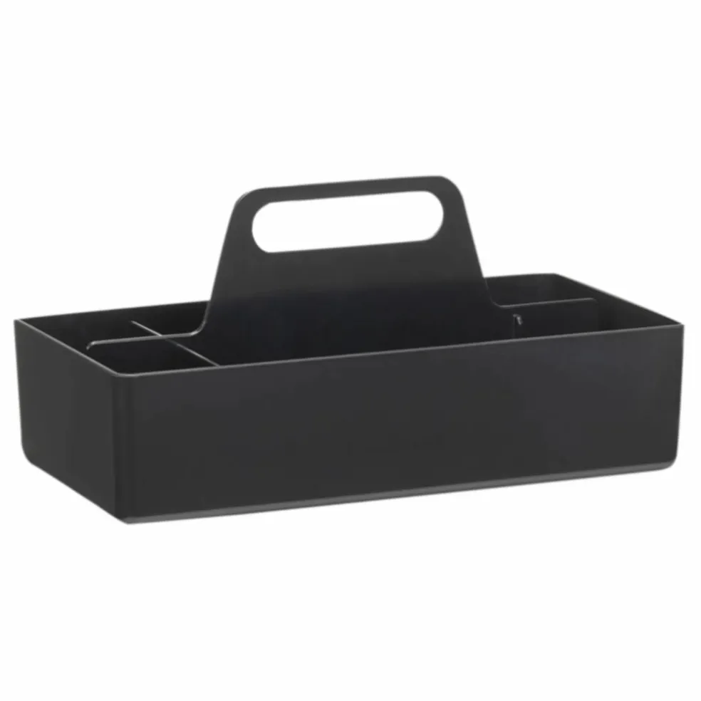 Rangement Toolbox en plastique recyclé - Arik Levy | Noir