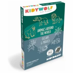 Recharge pour Kidydraw Mini - Pirates, princesses et animaux sauvages