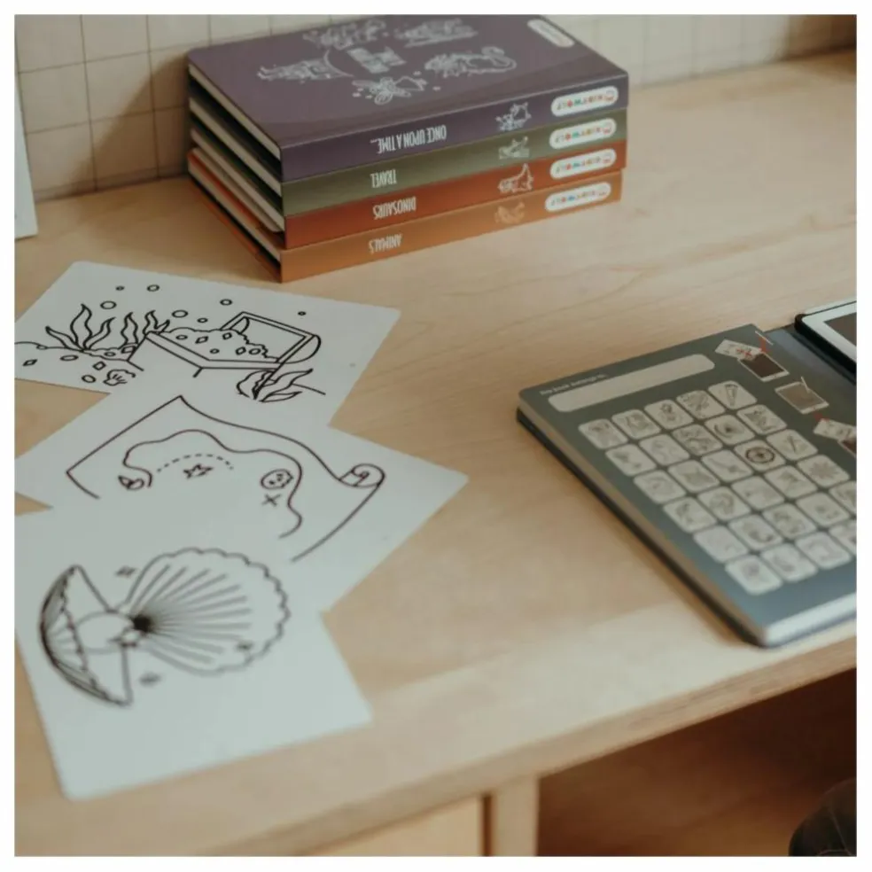 Recharge pour Kidydraw Mini - Pirates, princesses et animaux sauvages