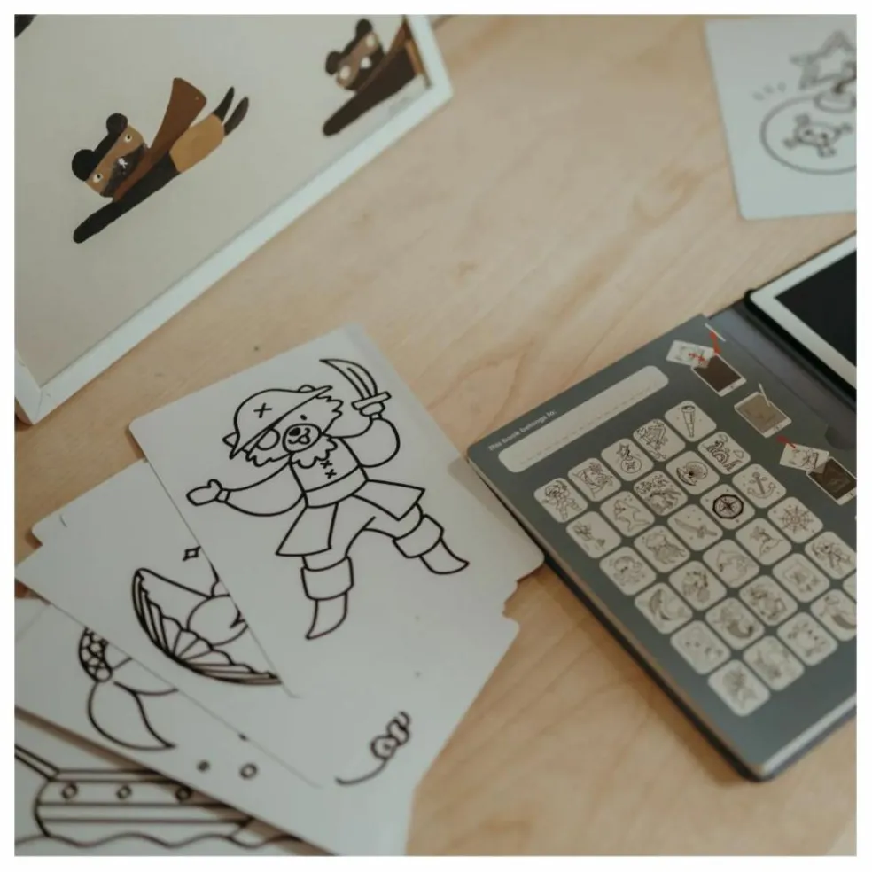 Recharge pour Kidydraw Mini - Pirates, princesses et animaux sauvages