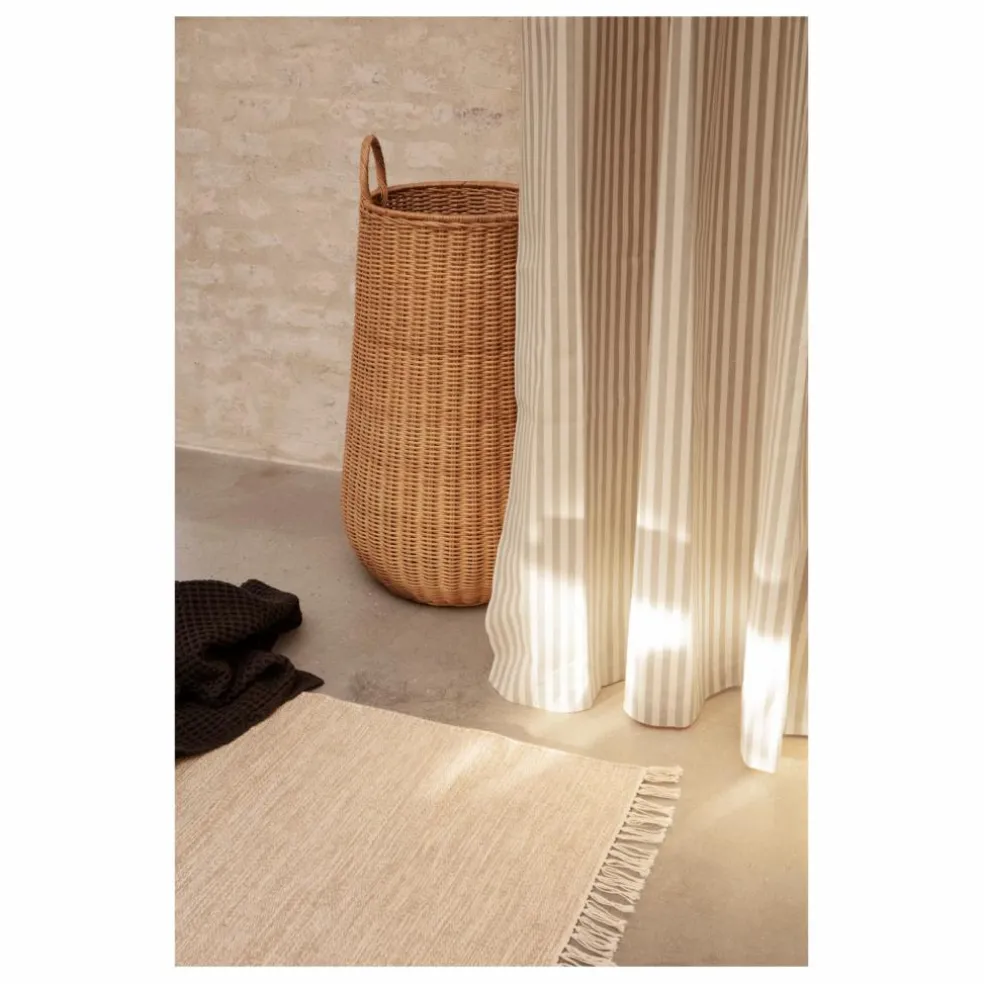 Rideau de douche Chambray | Blanc