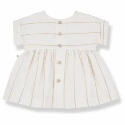 Robe Agnes Lurex | Ecru