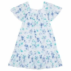 Robe Ajourée Liberty | Blanc