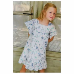 Robe Ajourée Liberty | Blanc