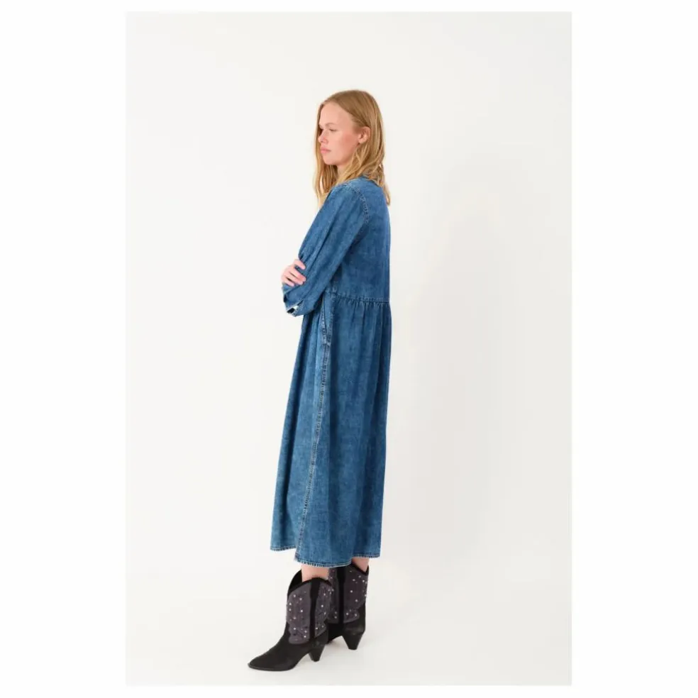 Robe Aliya Denim | Bleu