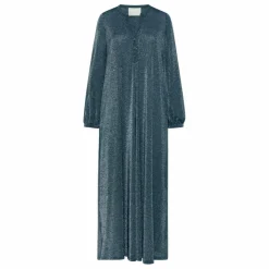 Robe Amede Métallisée | Gris argent