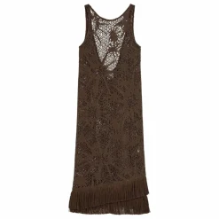 Robe Astrea Ari Crochet | Marron