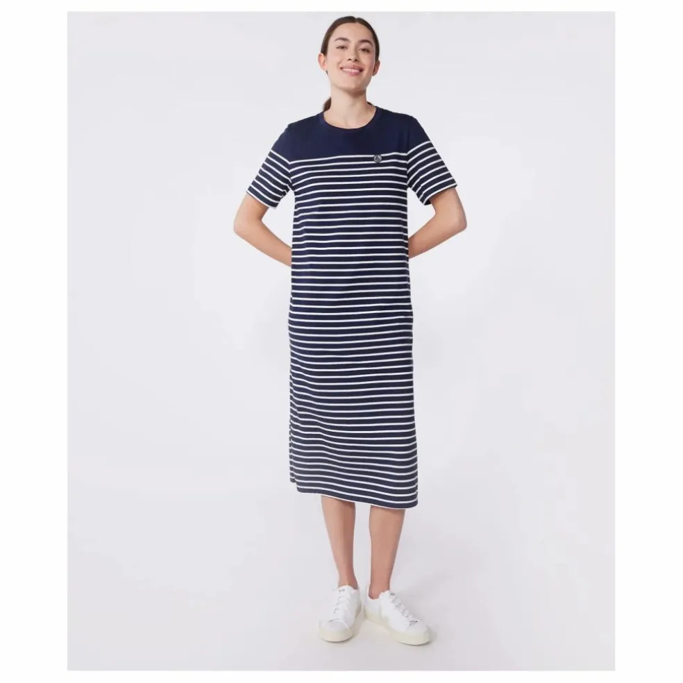 Robe Babiana Coton Bio | Bleu marine