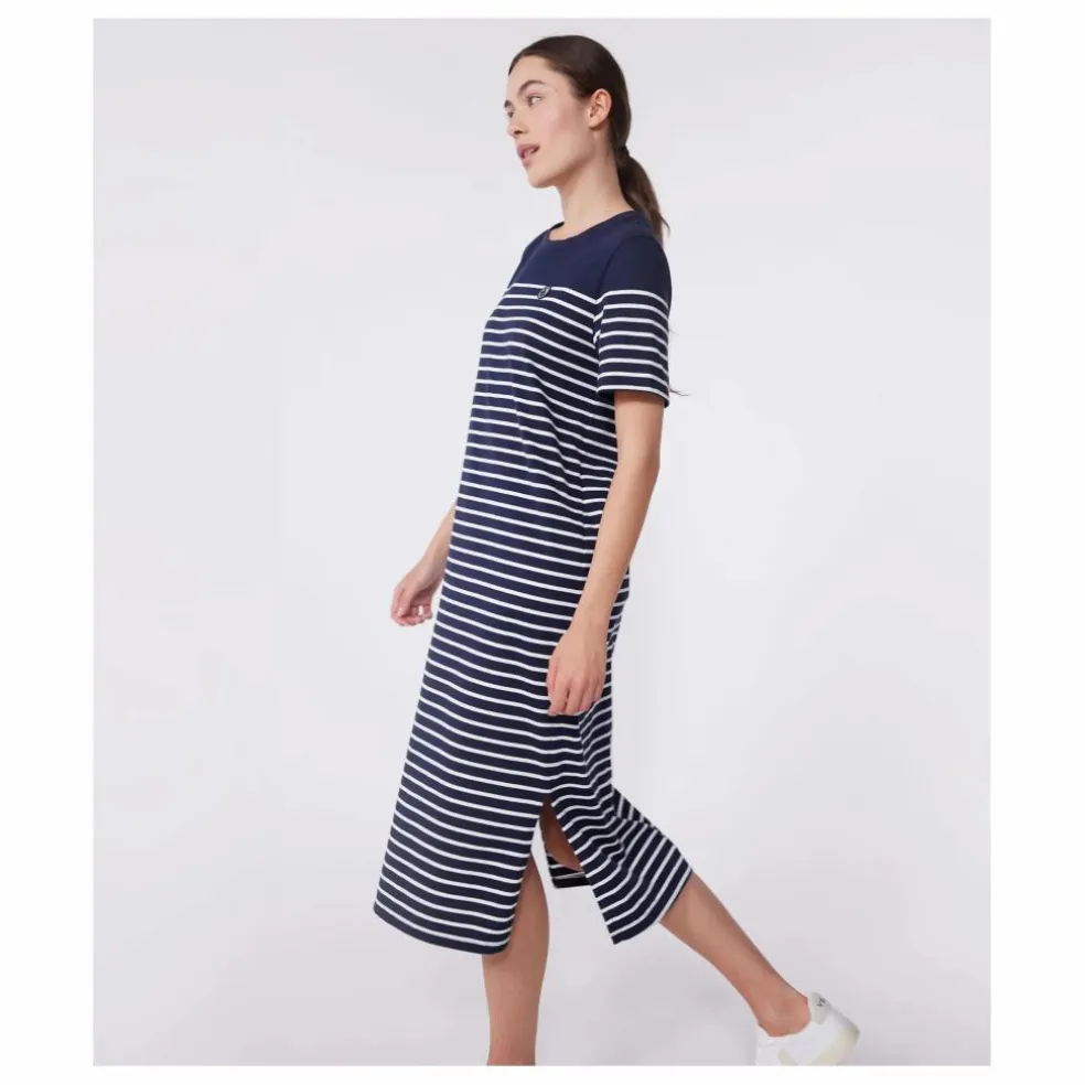 Robe Babiana Coton Bio | Bleu marine