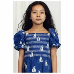 Robe Bateaux Coton Bio | Bleu