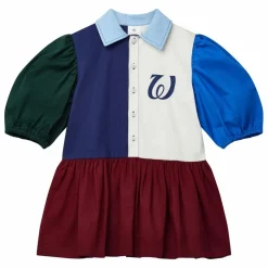 Robe Beau Collar | Bleu
