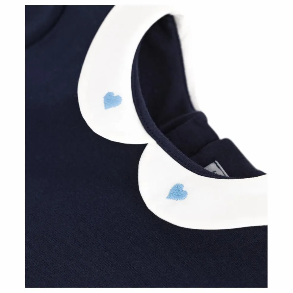 Robe Biche Coton Bio | Bleu marine