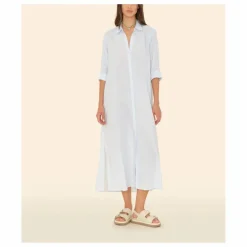 Robe Boden Popeline de Coton | Bleu ciel