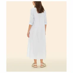 Robe Boden Popeline de Coton | Bleu ciel
