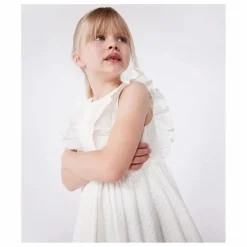 Robe Brendice Broderie Anglaise Coton Bio | Blanc