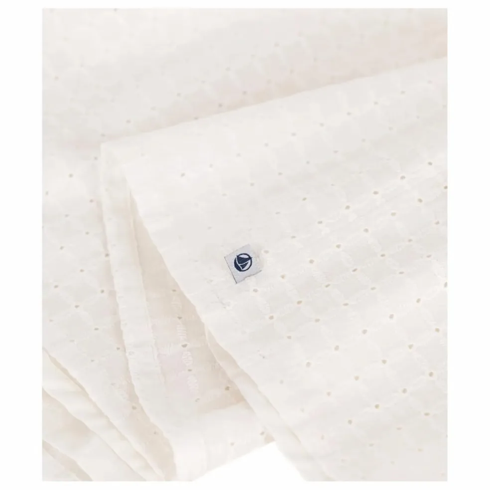 Robe Brendice Broderie Anglaise Coton Bio | Blanc