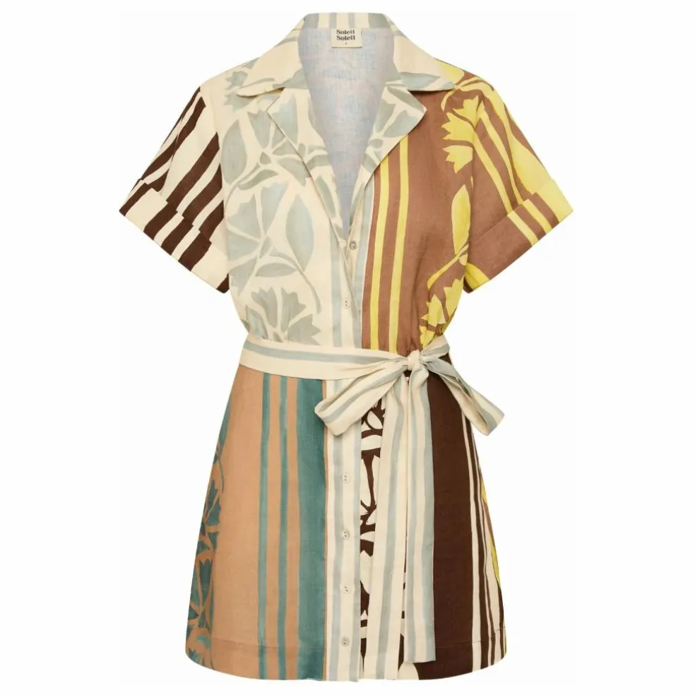 Robe Brodie Clove Lin | Ecru