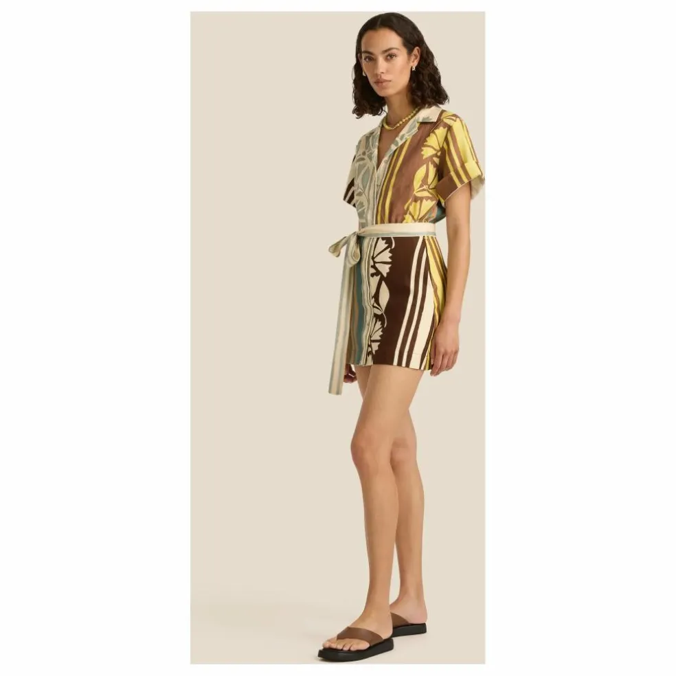 Robe Brodie Clove Lin | Ecru