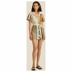 Robe Brodie Clove Lin | Ecru