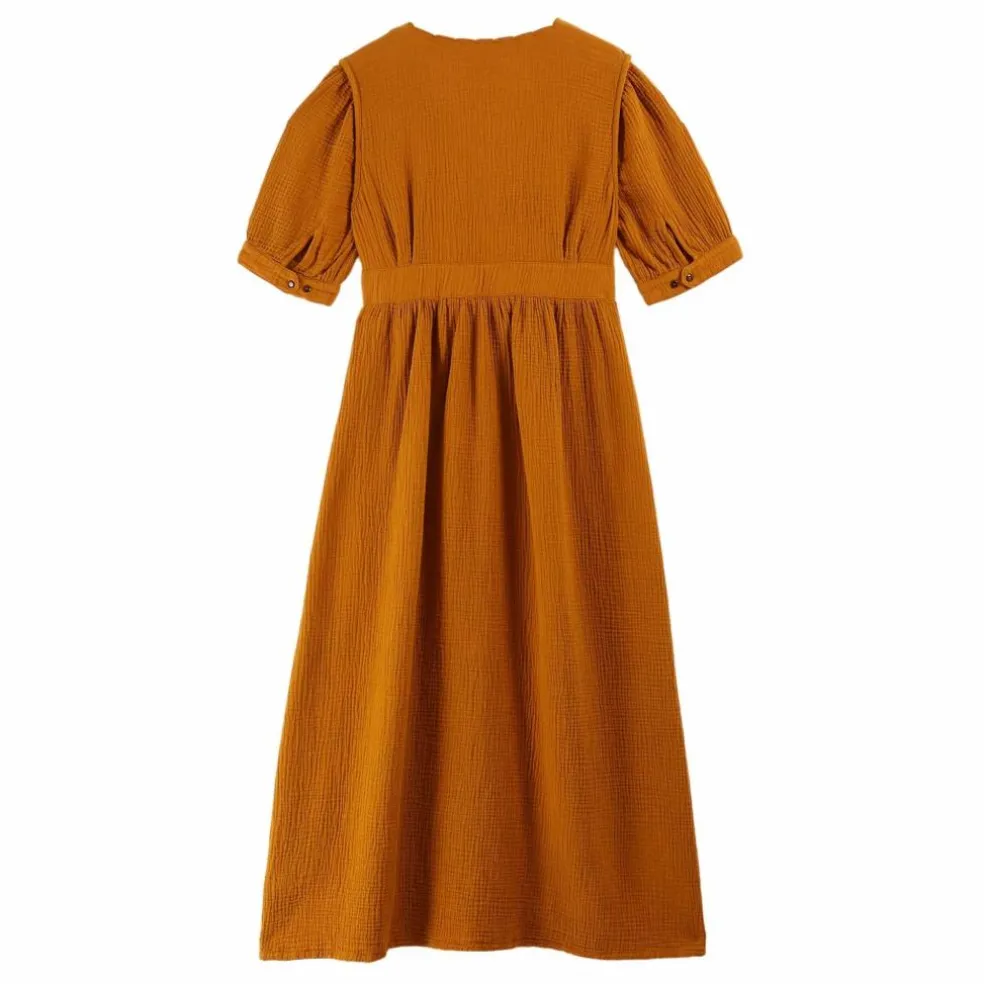 Robe Bruna Gaze de Coton | Curcuma