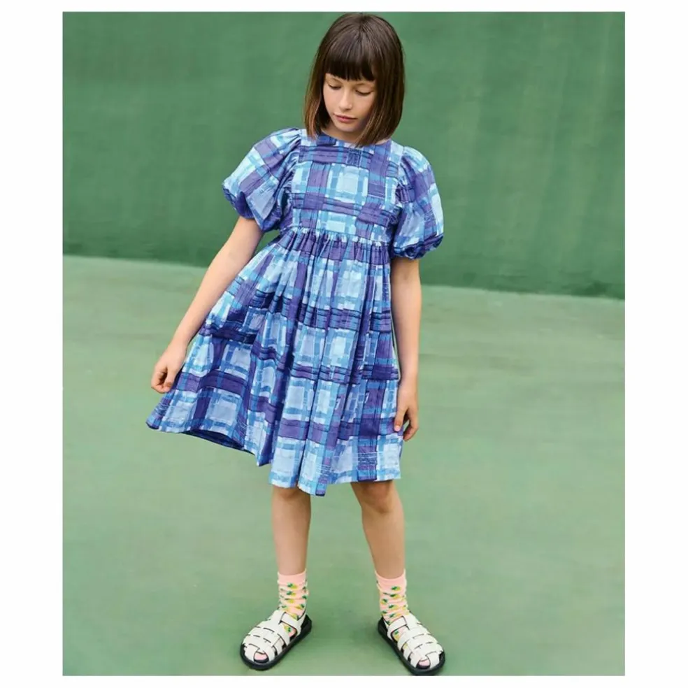 Robe Calyita Coton Bio | Bleu