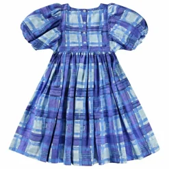 Robe Calyita Coton Bio | Bleu