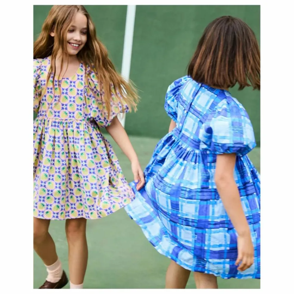 Robe Calyita Coton Bio | Bleu