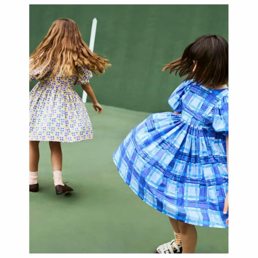 Robe Calyita Coton Bio | Bleu