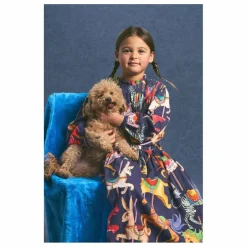 Robe Carnival Coton Bio | Bleu marine