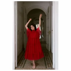 Robe Carolina | Rouge