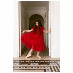 Robe Carolina | Rouge