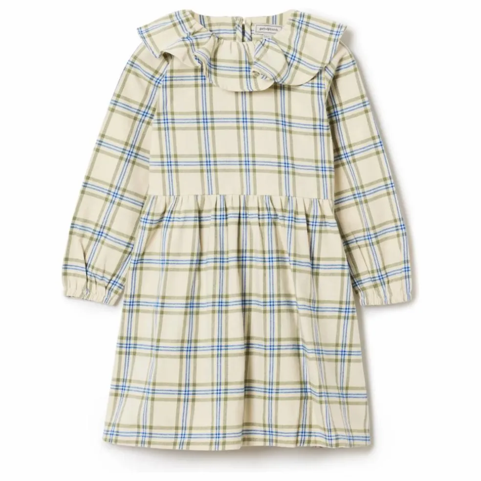 Robe Carreaux | Ecru