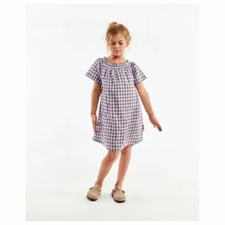 Robe Carreaux Layla | Rouge