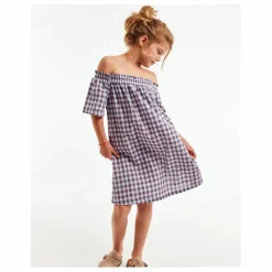 Robe Carreaux Layla | Rouge