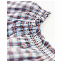 Robe Carreaux Layla | Rouge
